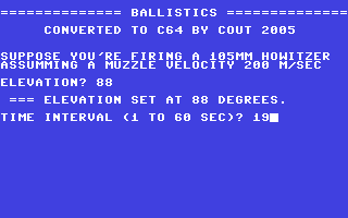 Screenshot for Ballistics