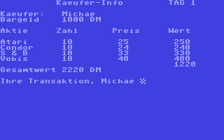 Screenshot for Börse