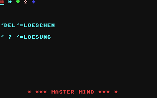 Screenshot for Master Mind